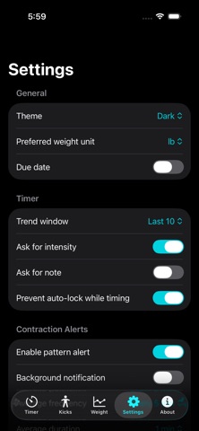 LocalOne Contractions screenshot