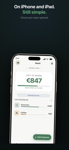 Nesti · Budget Planner screenshot
