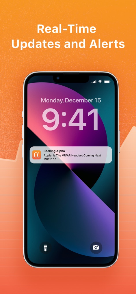 Seeking Alpha: News & Analysis - Receive timely "notifications" directly to the device lock screen, delivering critical "market-moving news" on watched stocks.
