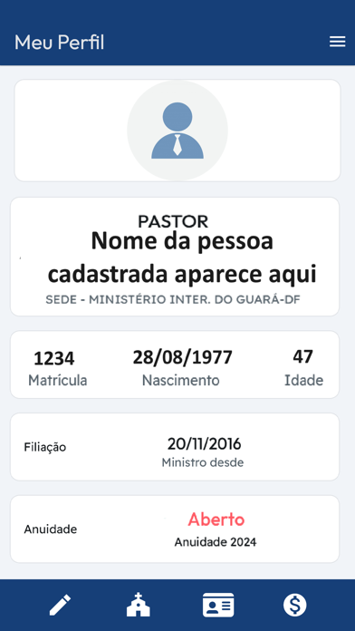 COMIG App Screenshot