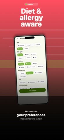 SnapChef: AI Fridge Scanner Screenshot 5 of 6