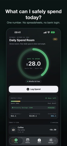 Daily Spend Room: Budget screenshot 1