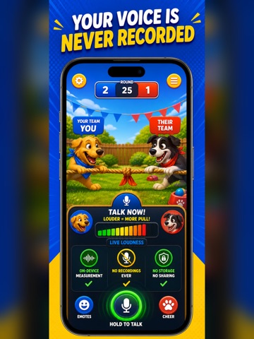 Bark Battle: Voice Party Game iPad screenshot
