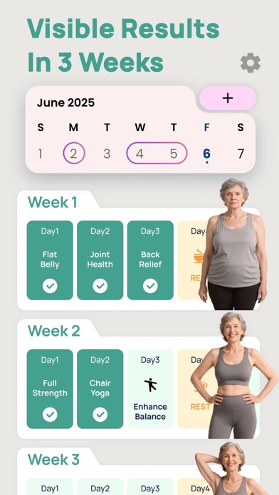 SeniorFit: Workout for Seniors screenshot