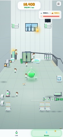 PhdEtty: Idle Vaccine Lab iPhone screenshot