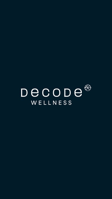 Decode Wellness app screenshot