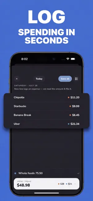 Budgy — Budget Tracker screenshot 1