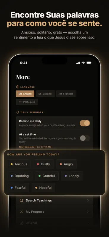 Andando com Jesus: Devocional screenshot 5 of 7