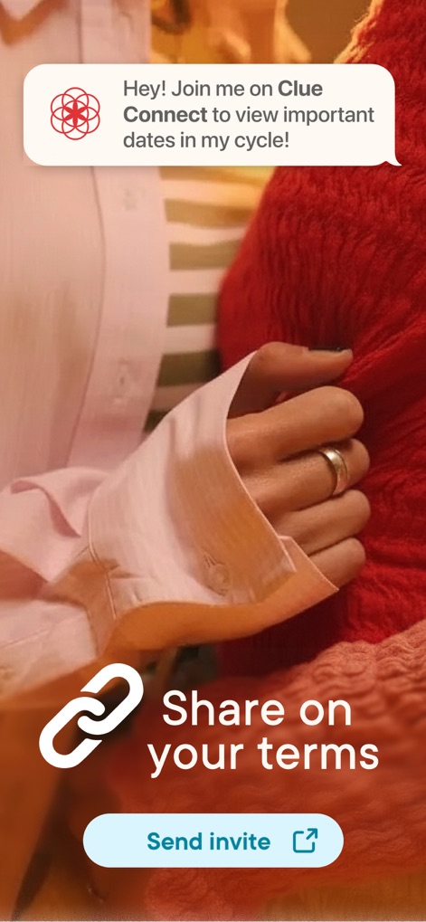 Clue Period & Cycle Tracker - Condividi con Chi Vuoi