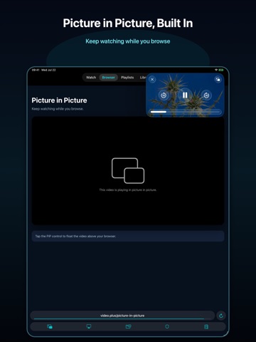 Video + : Player for Cloud iPad screenshot