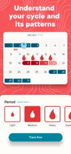 Clue Period Tracker & Calendar screenshot #2 for iPhone