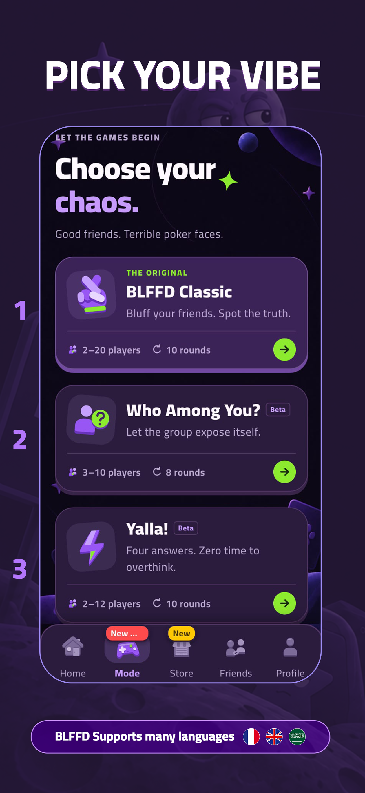 BLFFD: Party Trivia