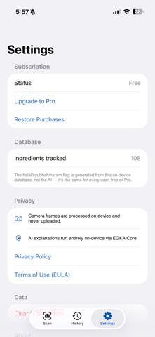 EGK HalalCheck AI screenshot