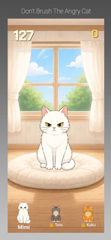Don’t Brush The Angry Cat iPhone screenshot
