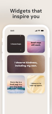 Words Of Affirmation & Quotes iPhone screenshot