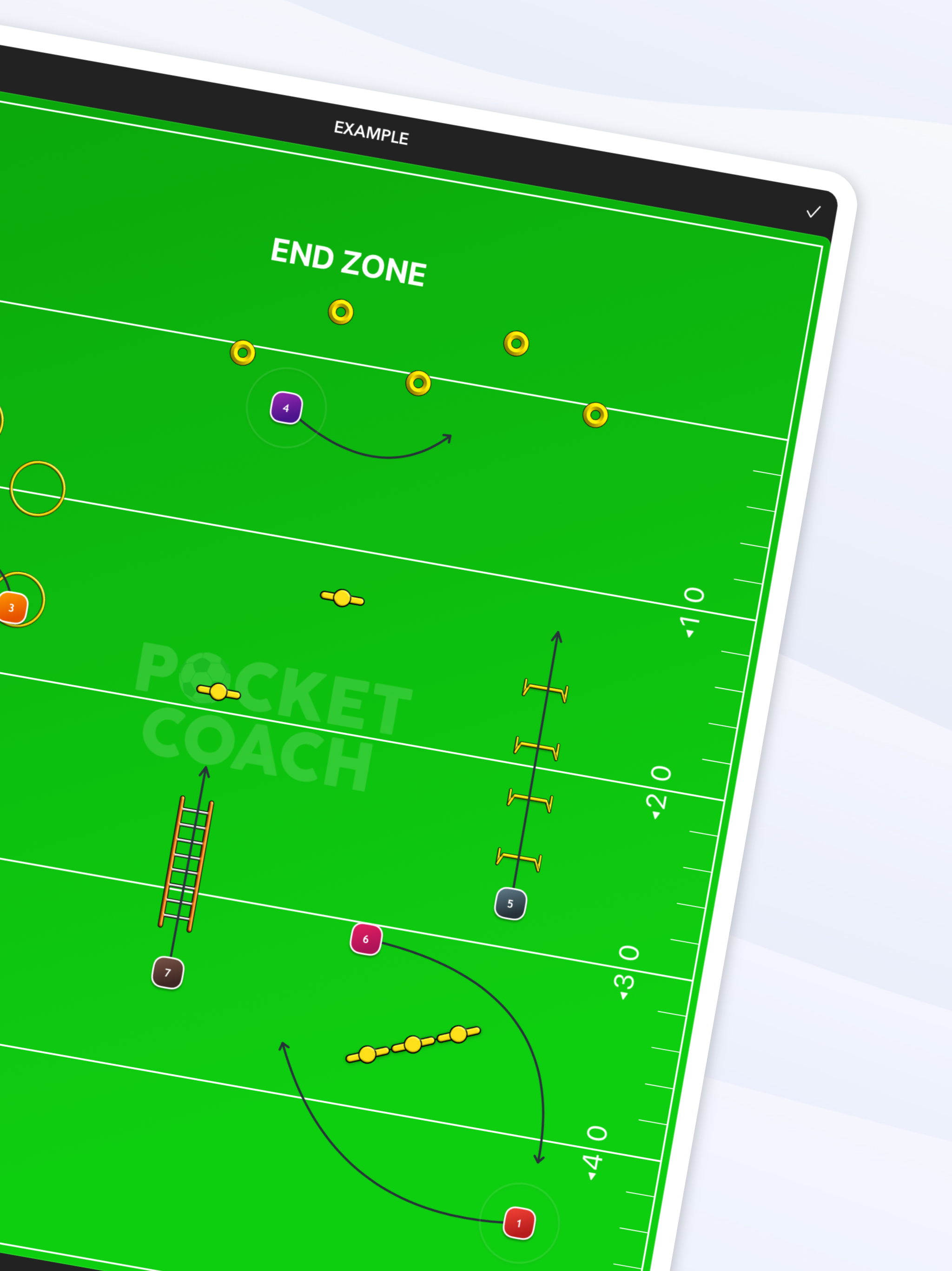 Pocket Coach Board Football