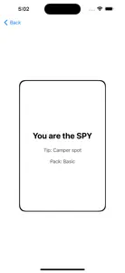 Spy: Party Game screenshot #3 for iPhone