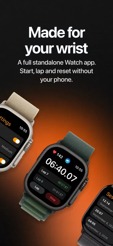 Stopwatch Max: Lap Timer screenshot 3 of 4