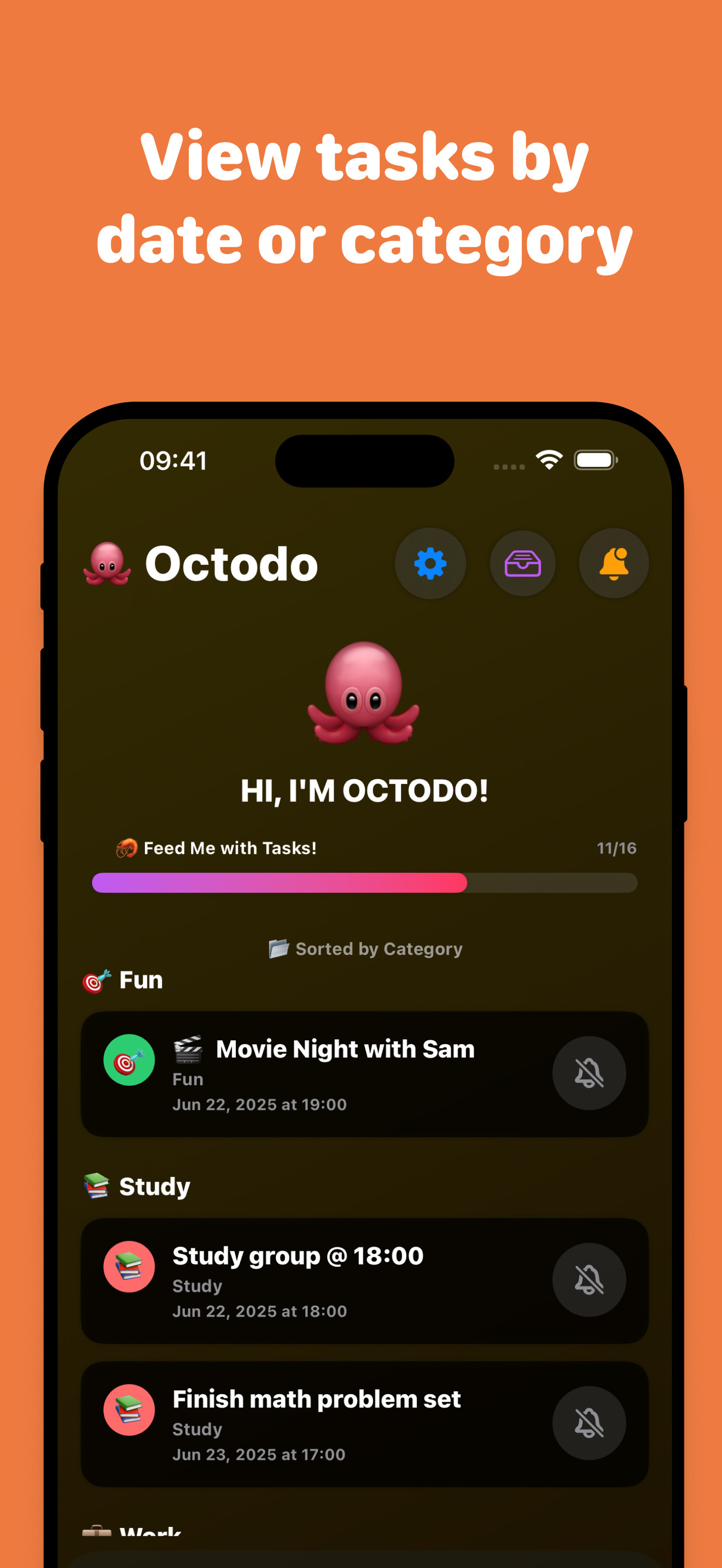 Octodo: ToDos Made Fun