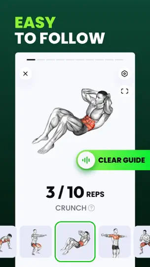 Captura de pantalla de Gymax: Entrenamiento Muscular en iPhone 9