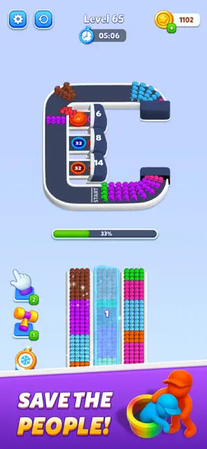 Runhole: People Escape screenshot 3