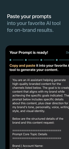 Brand Prompt Screenshot 6 of 9