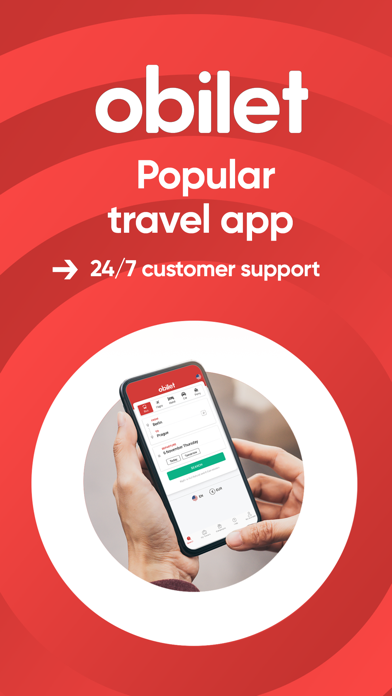 Screenshot 1 of obilet: Bus Train Flight App