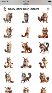 How to cancel & delete goofy maine coon stickers 1