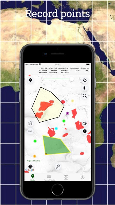 TopoRec - Map Viewer iPhone screenshot 5 - Navigation app