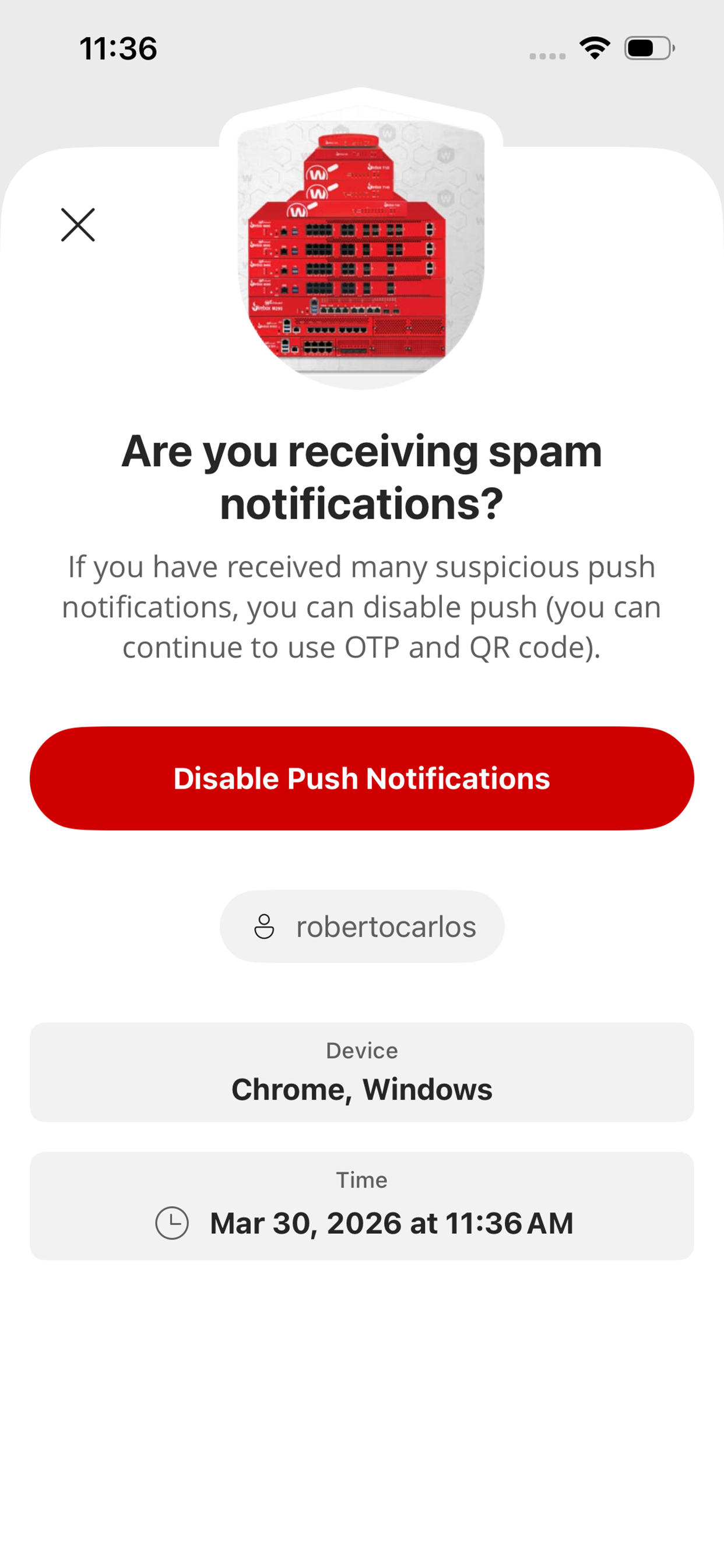 WatchGuard AuthPoint