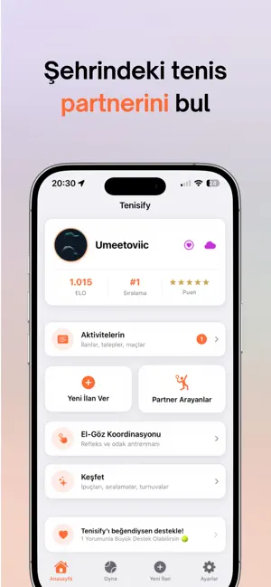 Tenisify screenshot 2