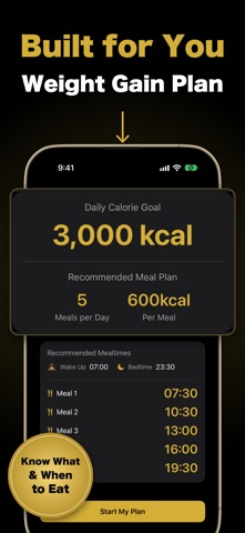 WeightUp: Weight Gain Tracker Screenshot 3 of 5