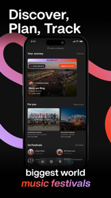 Festiveo Festival Rave Planner screenshot