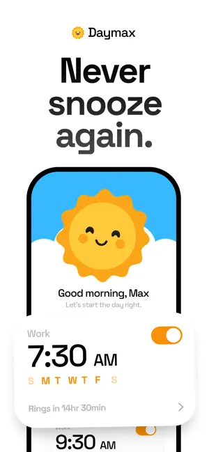 Daymax: Photo Alarm screenshot 1