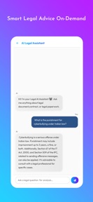 AI Legal Document Generator screenshot