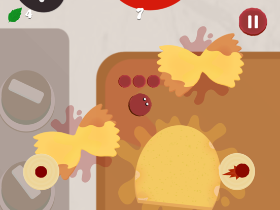Plummeting Pasta iPad screenshot