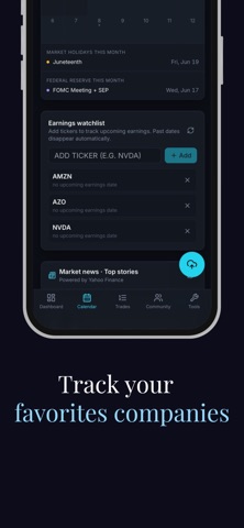 Trader Helper iPhone screenshot