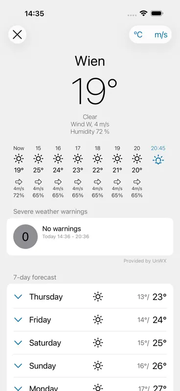 Rain Alarm screenshot 4 of 4