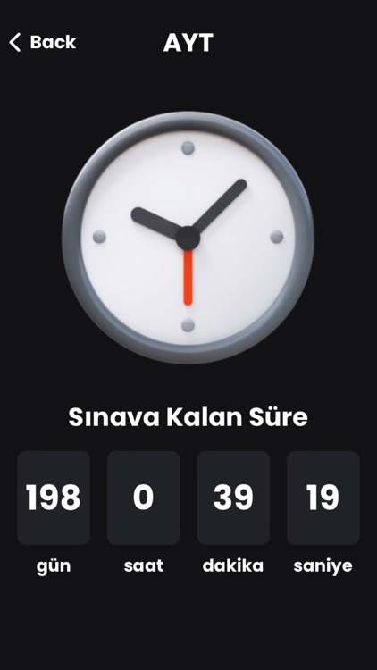 YKS Sayacı - Pomodoro