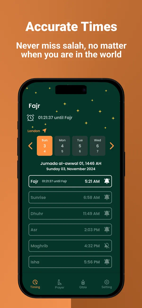 #5. Salah Guide App (iOS) Ved: Shamsul Islam