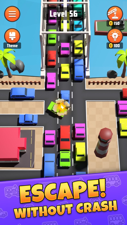 #4. Traffic Jam - Car Escape (iOS) By: Hiren Gabani