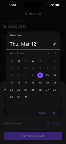 Subwise - Finance Tracker screenshot