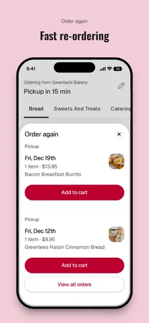 Greenlee's Bakery To Go screenshot 4