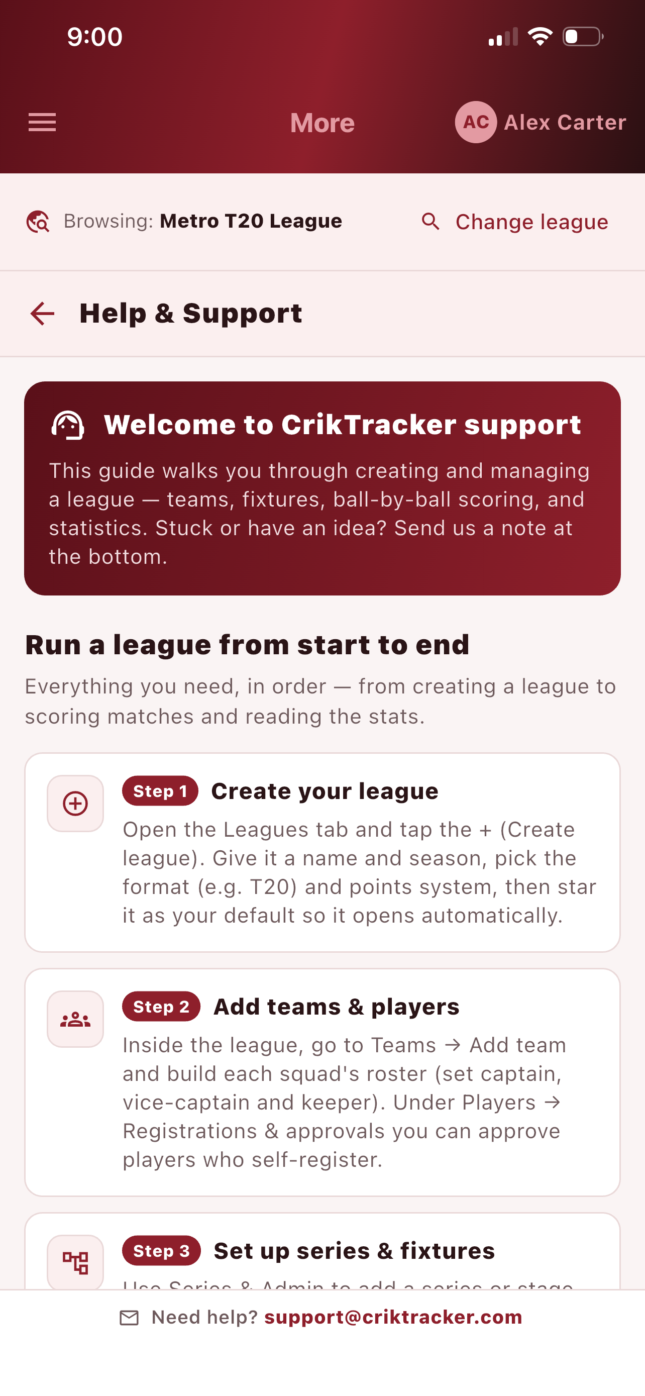 CrikTracker screenshot 10