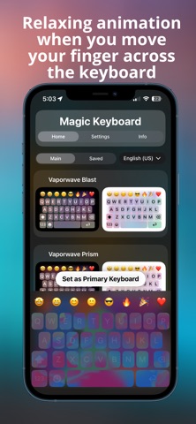 Magic Keyboard - Star Ripples screenshot