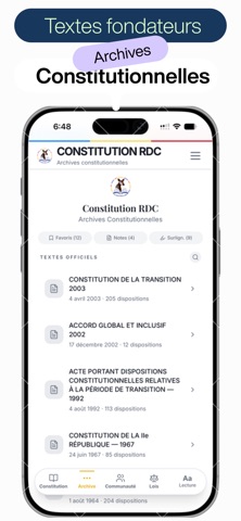 Constitution RDCongo screenshot 3