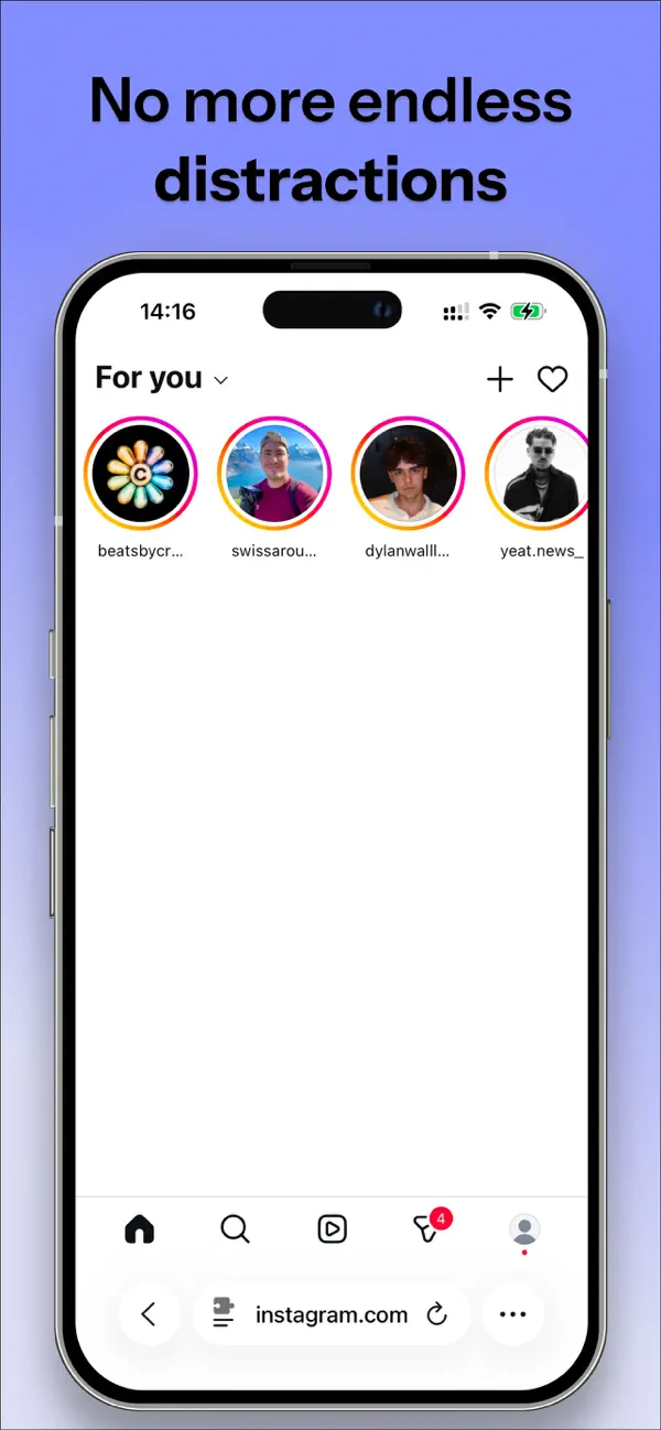Screenshot #1 pour Noiseless: Hide Distractions