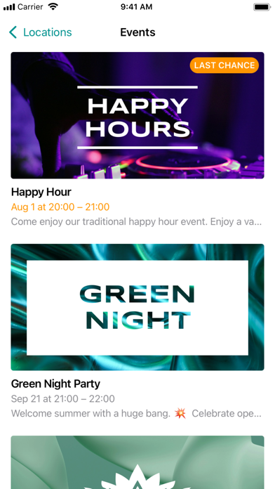App screenshot