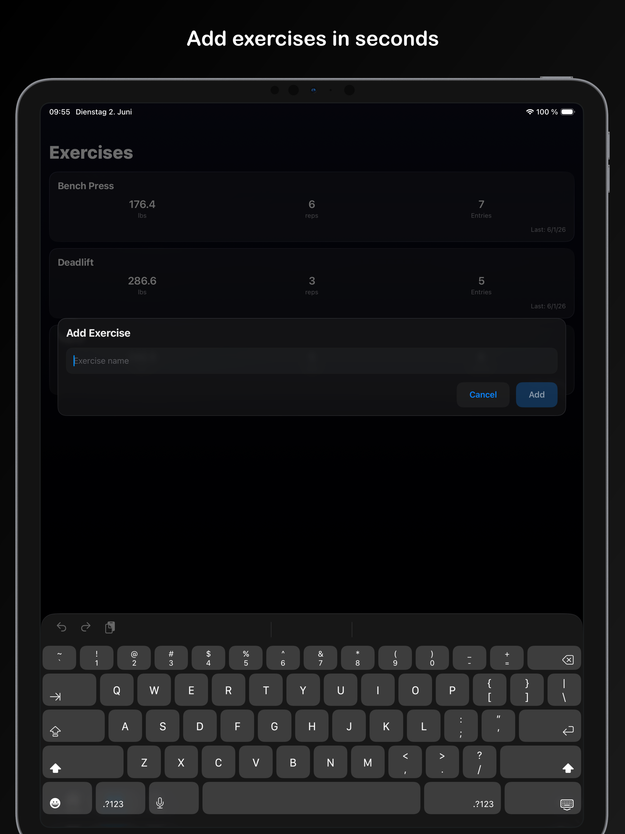 Gymnio - Workout Gym Tracker screenshot 10