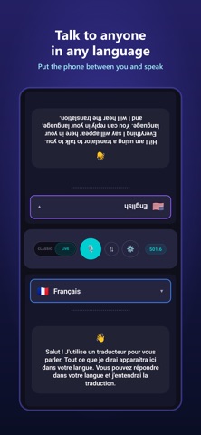 Face2Face: AI Voice Translator Screenshot 1 of 4